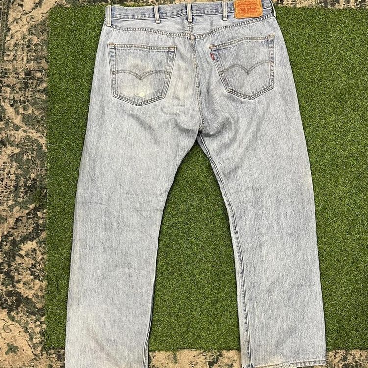Light Blue Levis 501 jeans 4