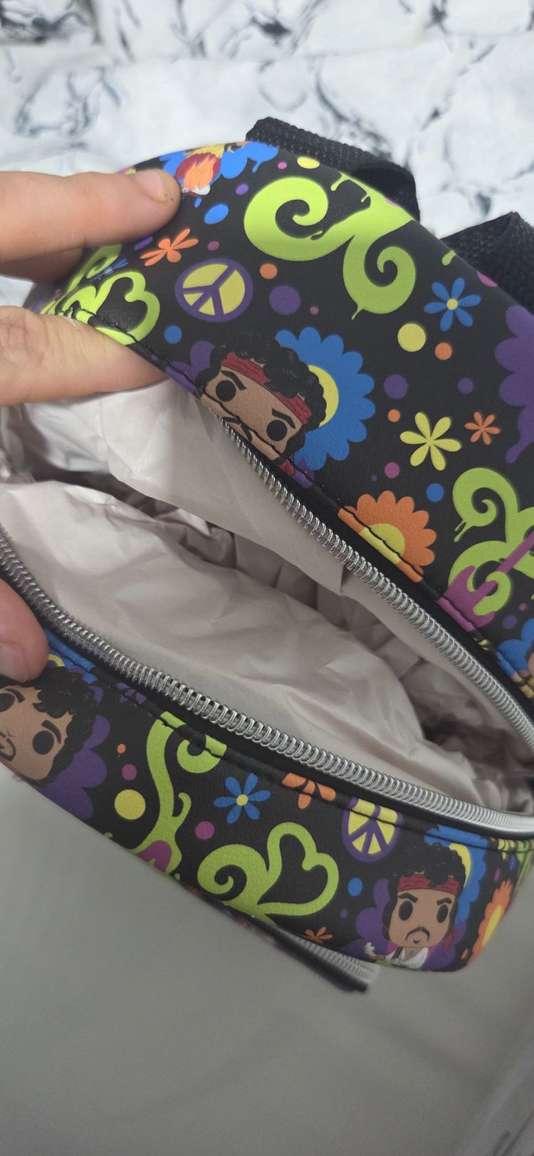 Authentic Loungefly, Jimi Hendrix, Mini Backpack 4