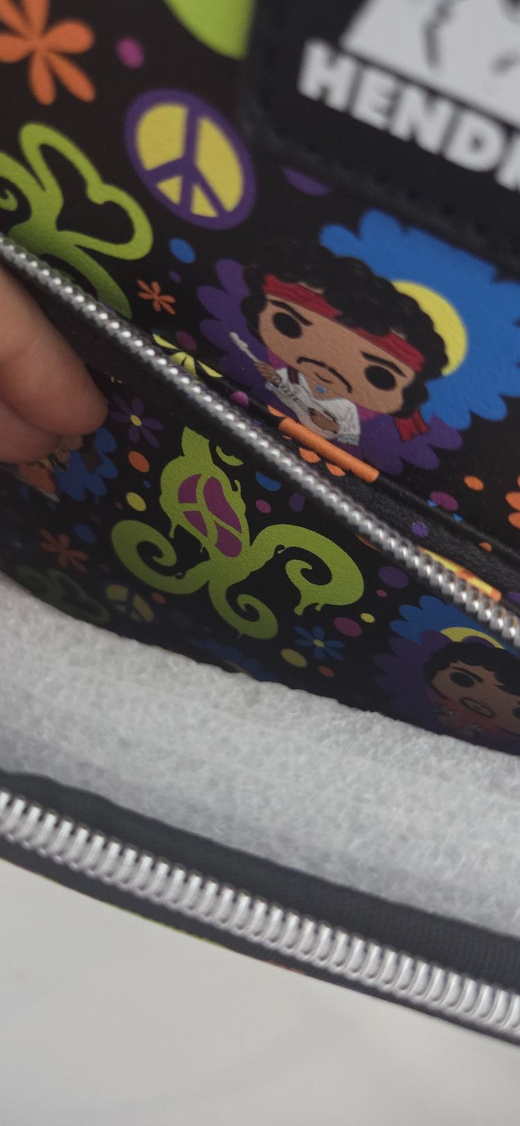 Authentic Loungefly, Jimi Hendrix, Mini Backpack 5