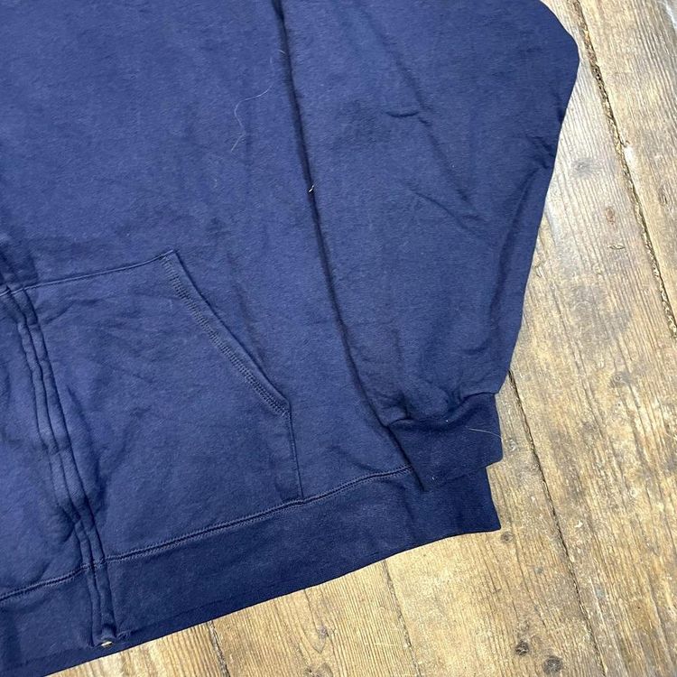 Starter Hoodie Full Zip Sports Sweatshirt, Navy, Mens Large image 4
