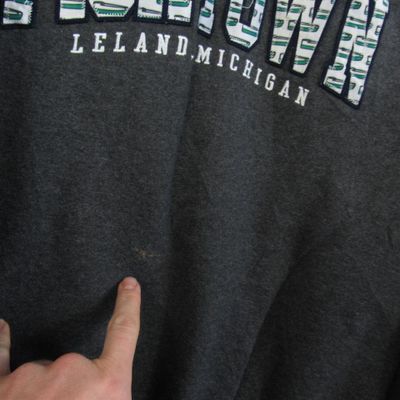 VINTAGE CHAMPION USA COLLEGE UNIVERSITY AMERICAN GREY ROUND NECK SWEATSHIRT 3