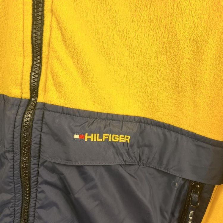 Vintage yellow reversible Tommy Hilfiger jacket image 8