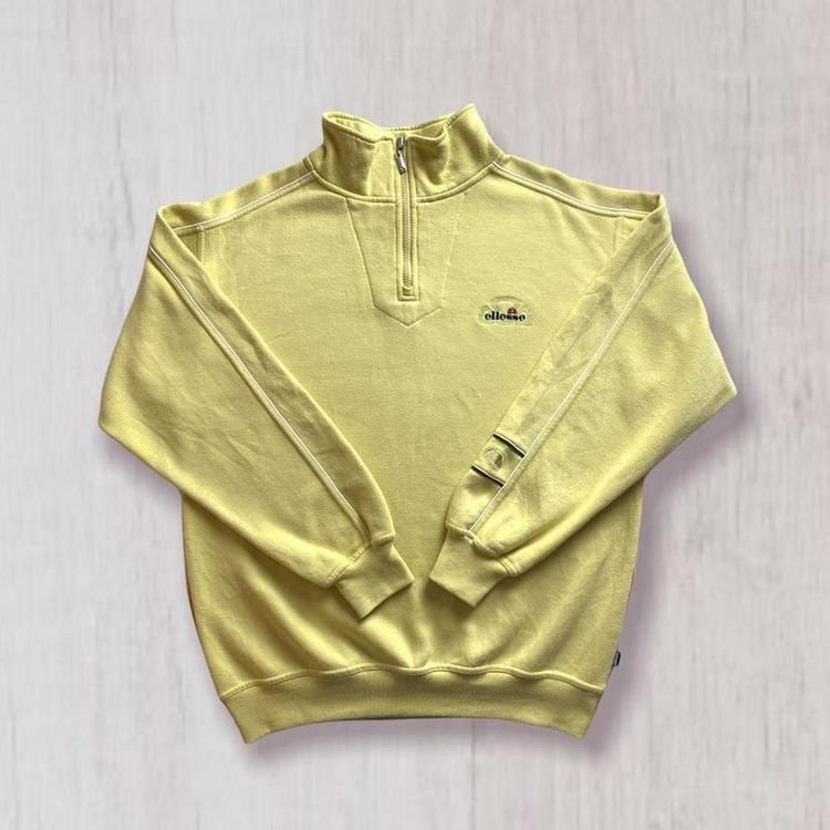 Yellow Ellesse Quarter-Zip 3