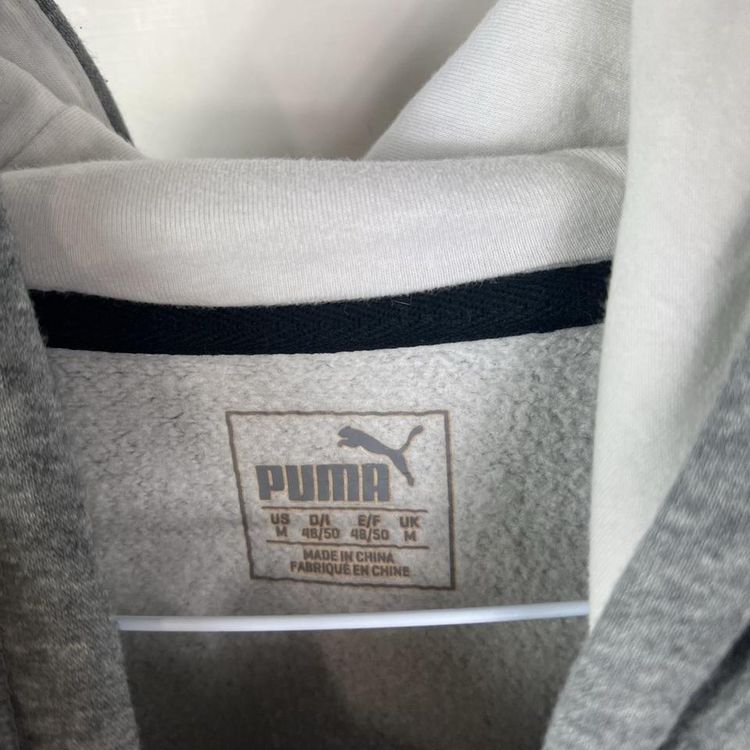 Puma Spellout hoodie grey image 4