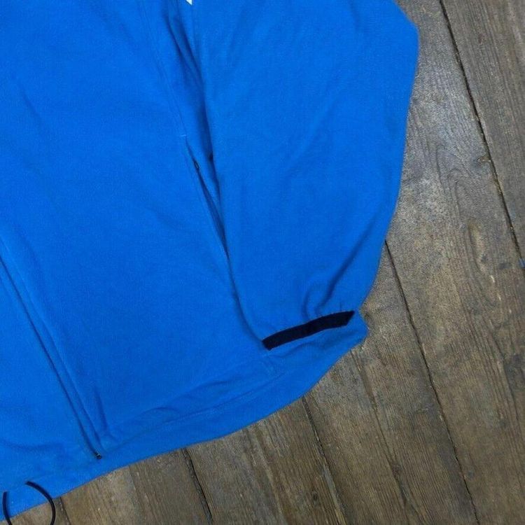 Adidas Fleece Jacket Y2K UCLA Vintage Full Zip Sports Jumper, Blue, Mens 2XL 4