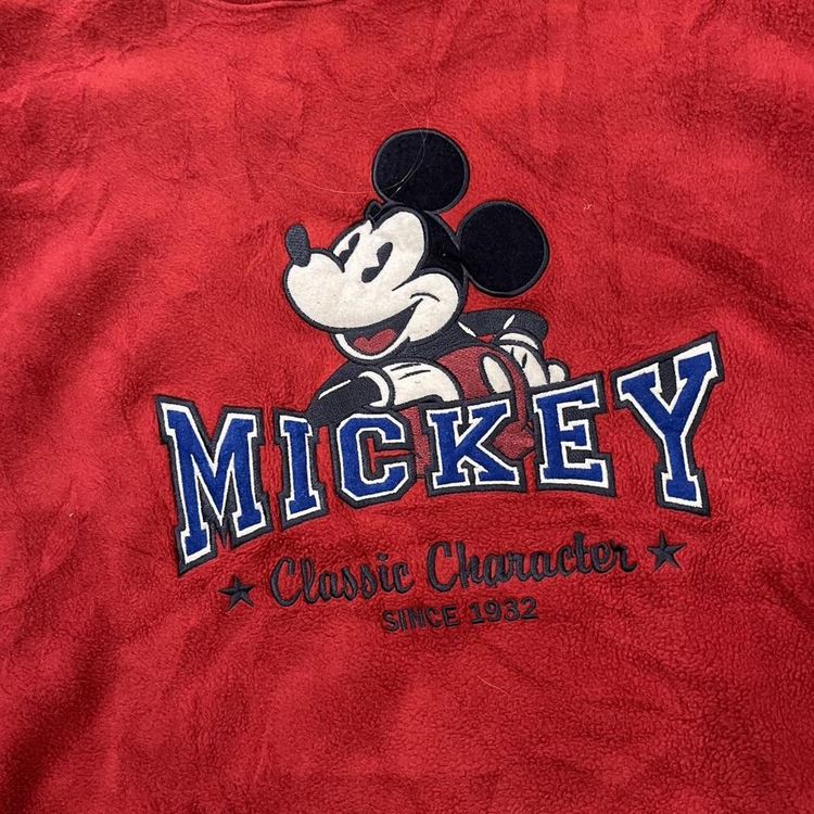 Red Mickey Mouse sweatshirt 2