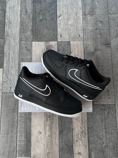 Nike Air Force 1 Outline Black ‘Star Charm’