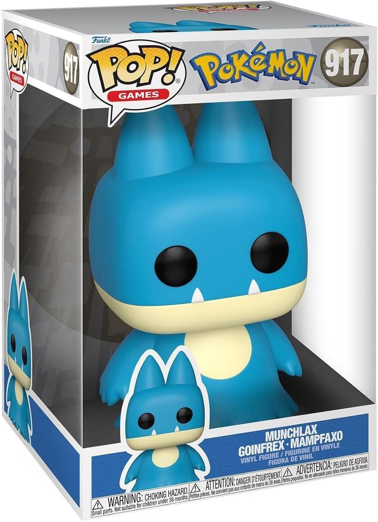 Funko Pop! Games Jumbo Pokémon Munchlax Vinyl Figure