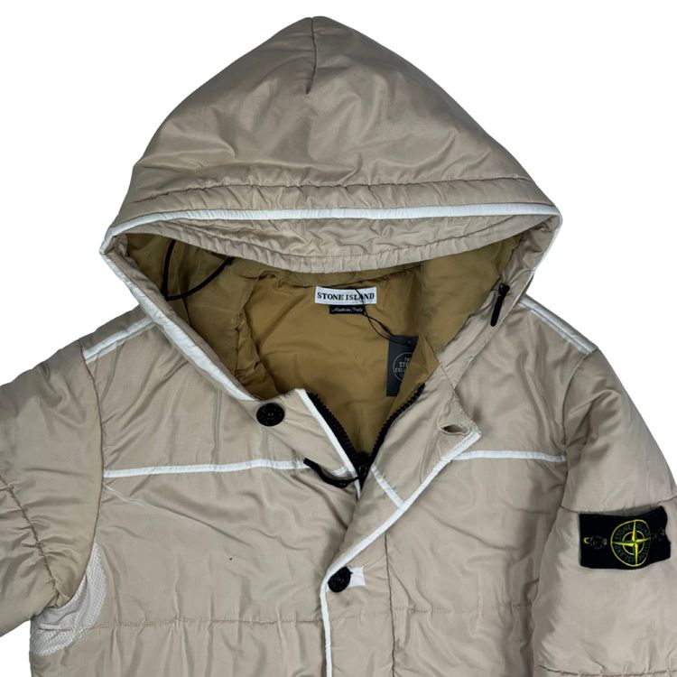 Abrigo Stone Island Parka Ripstop Crema - talla XL imagen 7