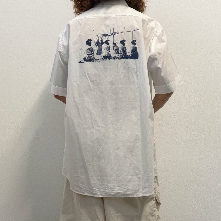 camicia tattoo Katami Bianca 5