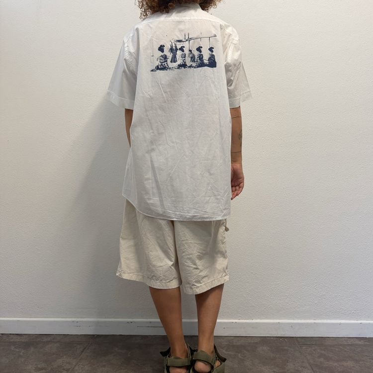 camicia tattoo Katami Bianca 6