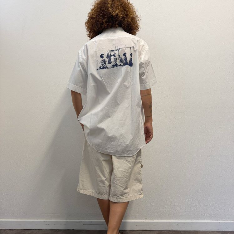 camicia tattoo Katami Bianca