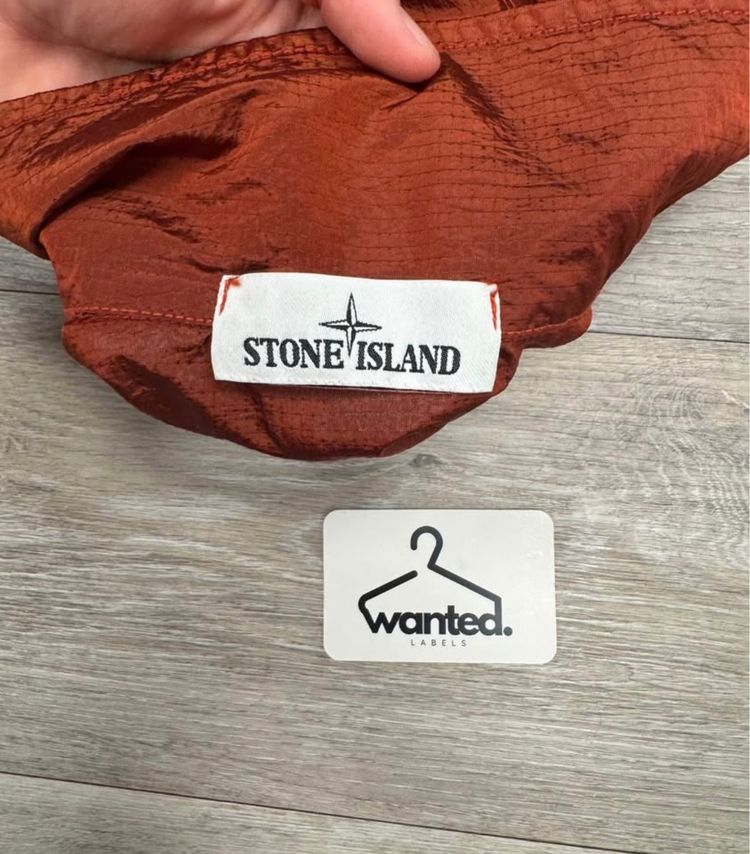 Rare Red Stone Island Nylon Metal Ripstop Overshirt 3