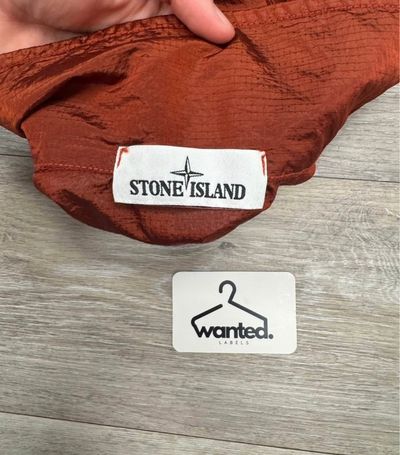Rare Red Stone Island Nylon Metal Ripstop Overshirt 3