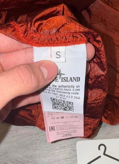 Rare Red Stone Island Nylon Metal Ripstop Overshirt 6