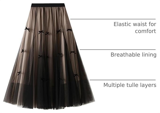 Black Tulle Skirt 2