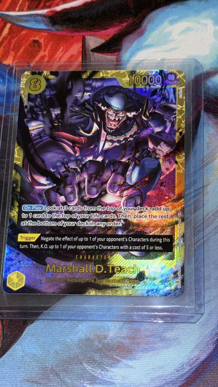 One Piece Card Game One Piece Card Game Marshall D. Teach Character Card product image