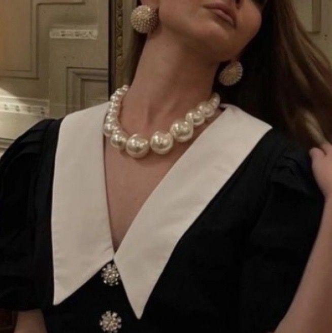 Immagine di Pearl Necklace And Bracelet Set 4