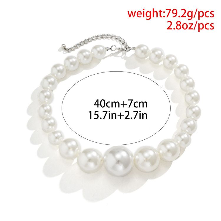 Immagine di Pearl Necklace And Bracelet Set 5