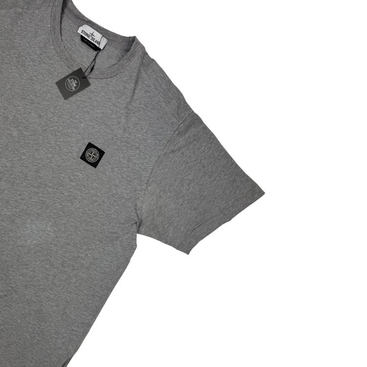 Camiseta Stone Island Gris manga corta - talla 2XL image 3
