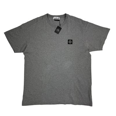 Camiseta Stone Island Gris manga corta - talla 2XL