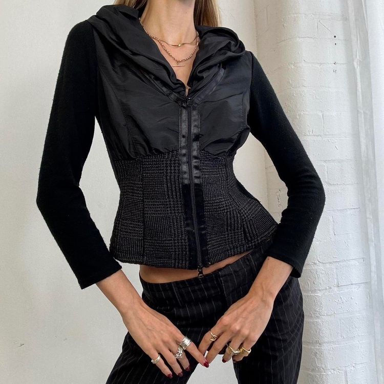 Black Zip-Up Jacket 5