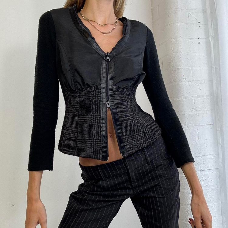 Black Zip-Up Jacket 3
