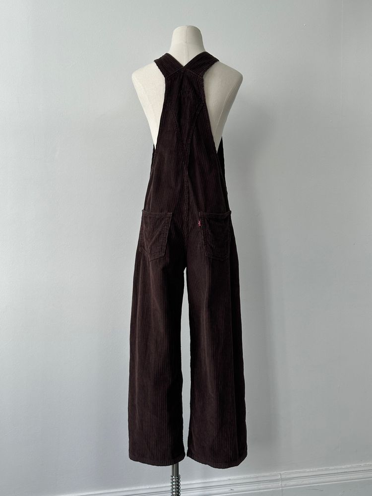 Immagine di Levi's Premium Corduroy Wide Leg Dungarees - M 2