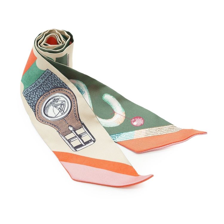 Hermes Multicolor Inventaire Poetique de Brides A Bloc Silk Twilly 86 image 1
