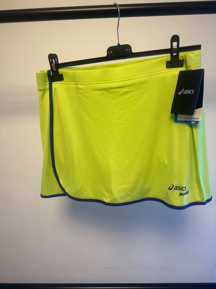 Asics yellow sports skirt