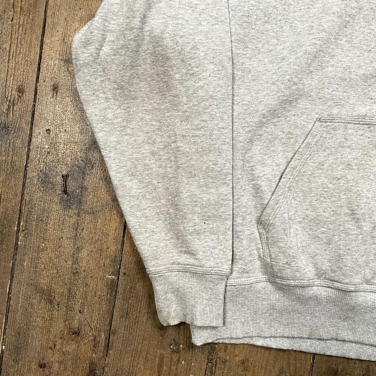 Champion Hoodie Spell Out Y2K Vintage Sports Sweatshirt, Grey, Mens XL 5