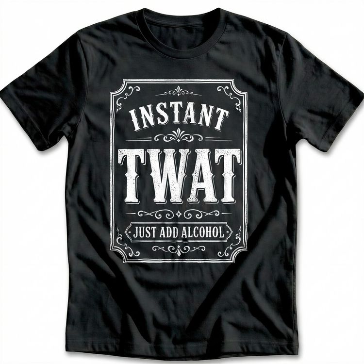 Instant Twat Label T-Shirt US