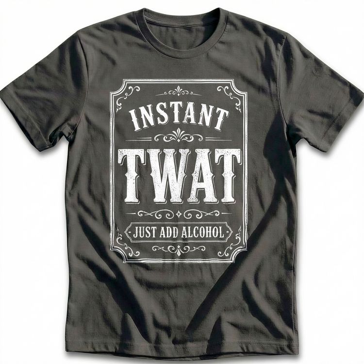 Instant Twat Label T-Shirt US 4