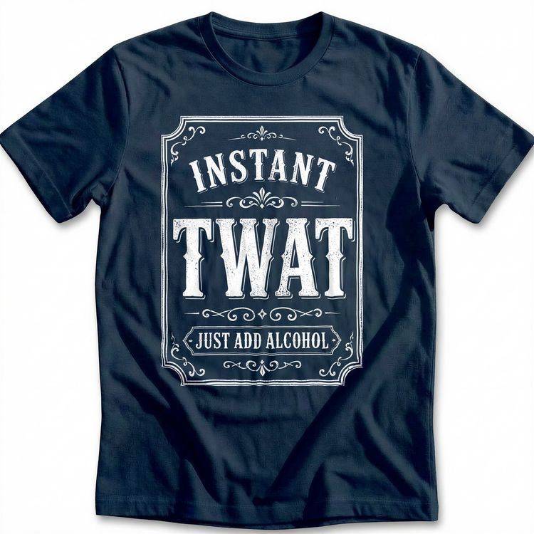 Instant Twat Label T-Shirt US 5
