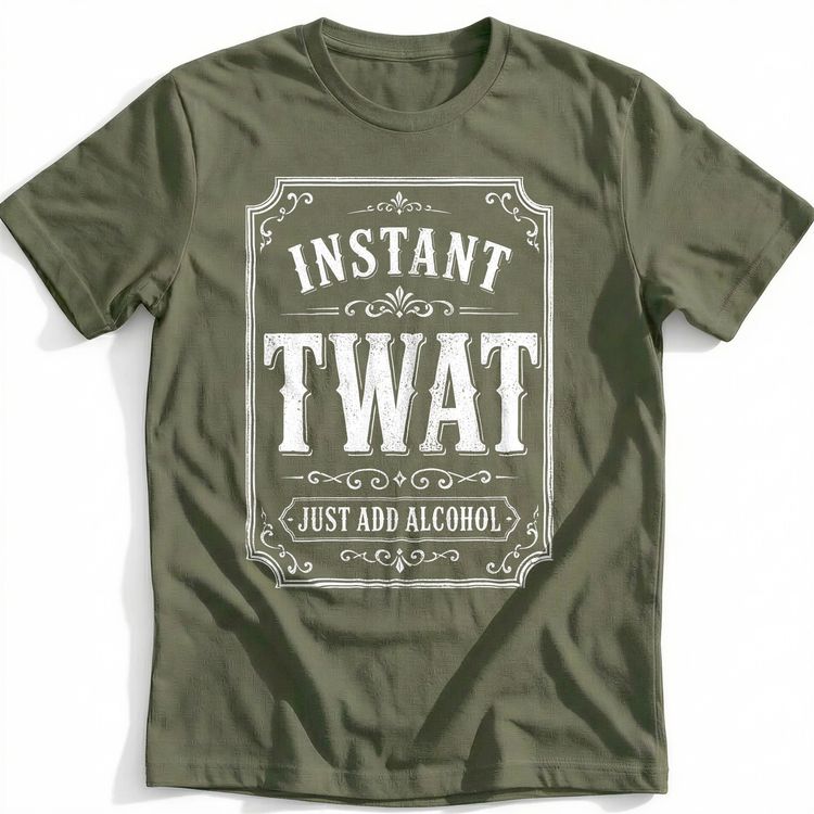 Instant Twat Label T-Shirt US 3