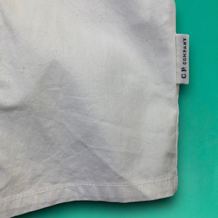 CP Company Womens Button Up Blouse Designer Shirt White S image 3