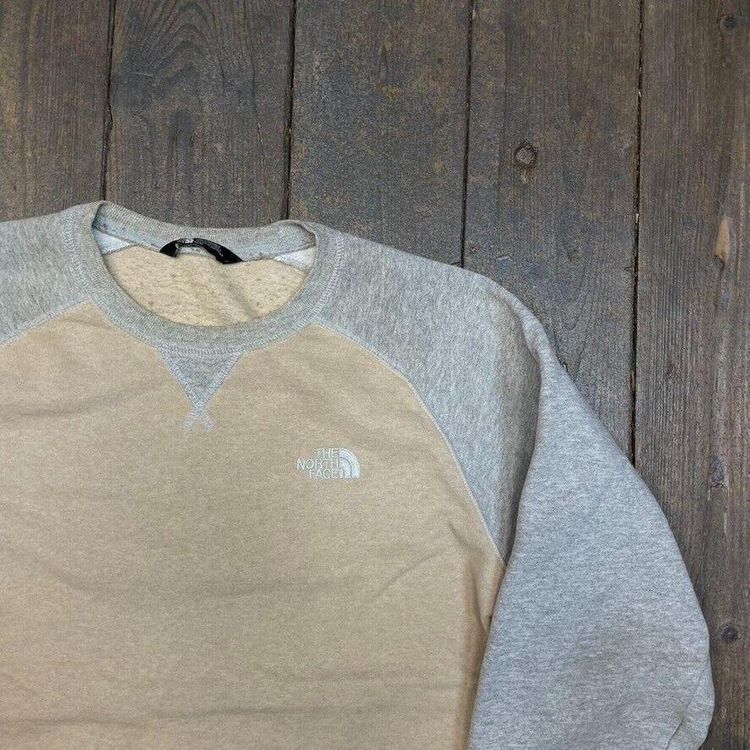 The North Face Sweatshirt Vintage Y2K Sweatshirt, Beige, Mens Medium 2
