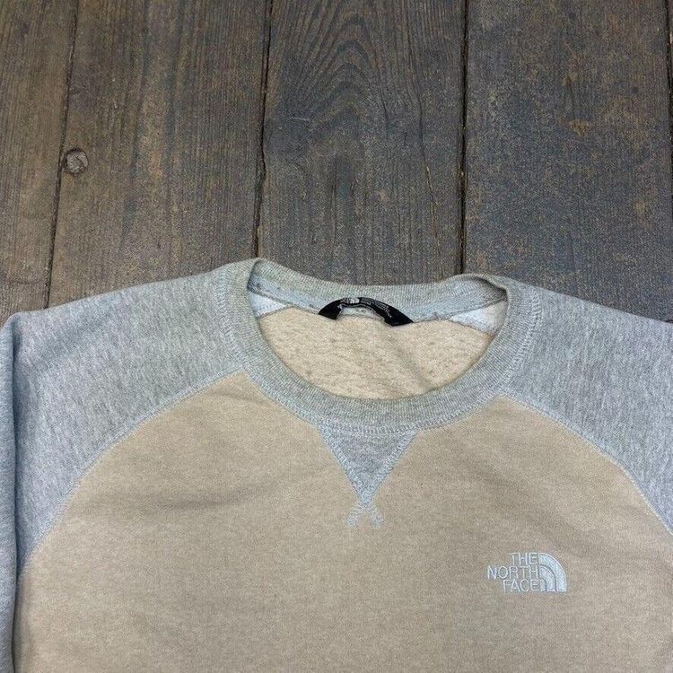 The North Face Sweatshirt Vintage Y2K Sweatshirt, Beige, Mens Medium 6