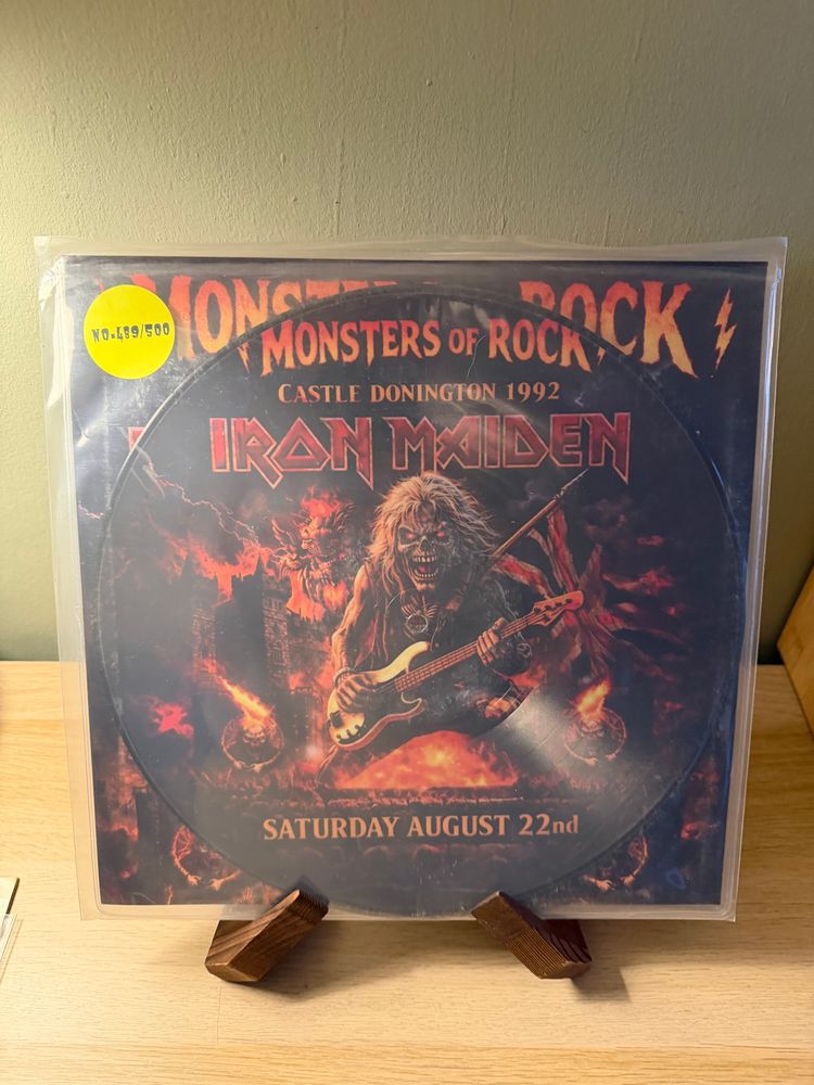 Iron Maiden - Monsters Of Rock Castle Donington 1992 - Picture Disc Vinyl