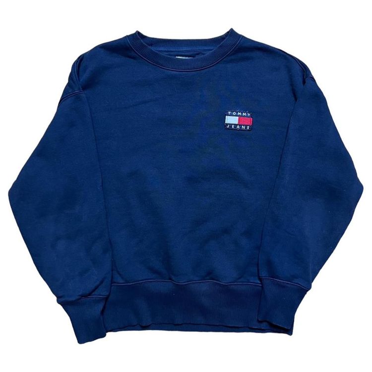 Y2K Vintage Tommy Hilfiger Sweater Navy Small image 1