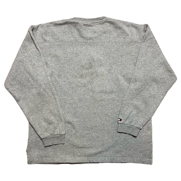 80s Vintage Tommy Hilfiger Sweater Grey XL 2