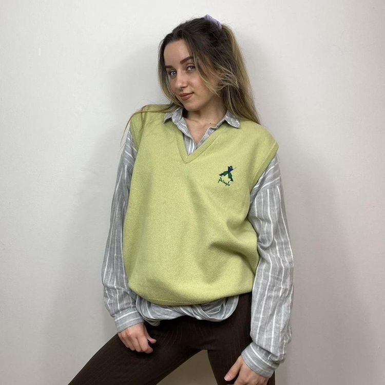 Green Pringle Vest