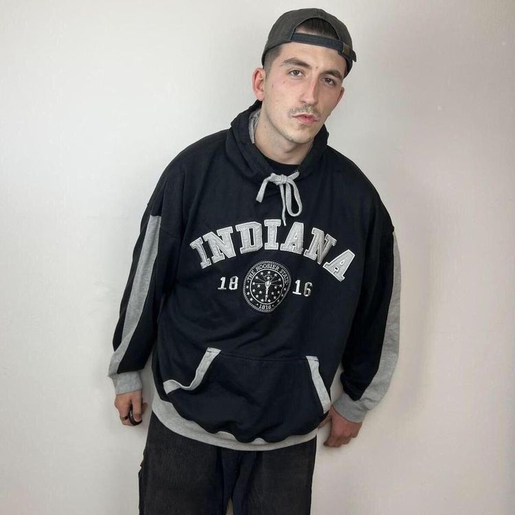 Vintage Grey Hoodie image 1