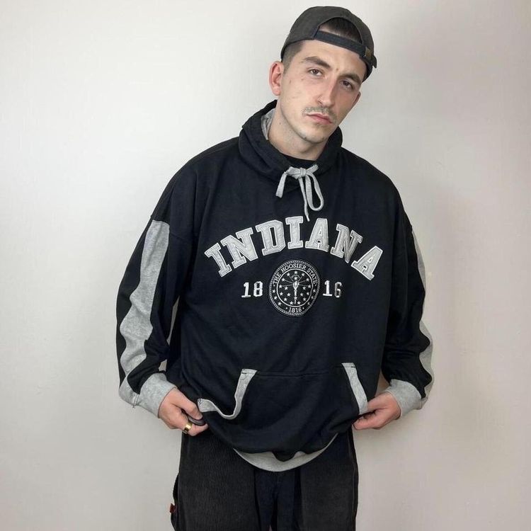 Vintage Grey Hoodie image 2