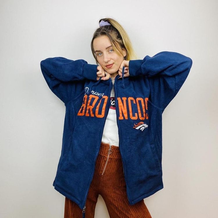 Navy NFL Fleece Hoodie image 1