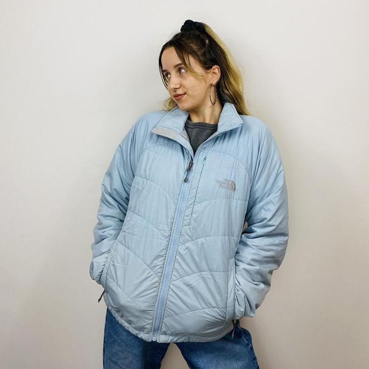 Blue North Face Coat