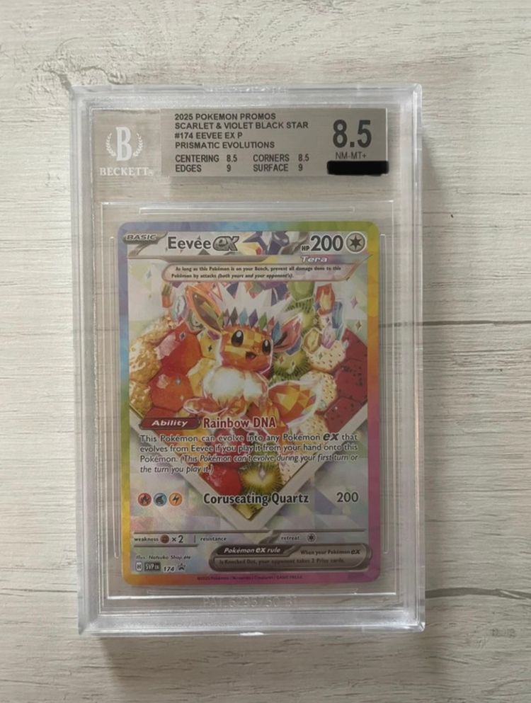 Pokémon Eevee Ex Pokémon Trading Card BGS 8.5 product image