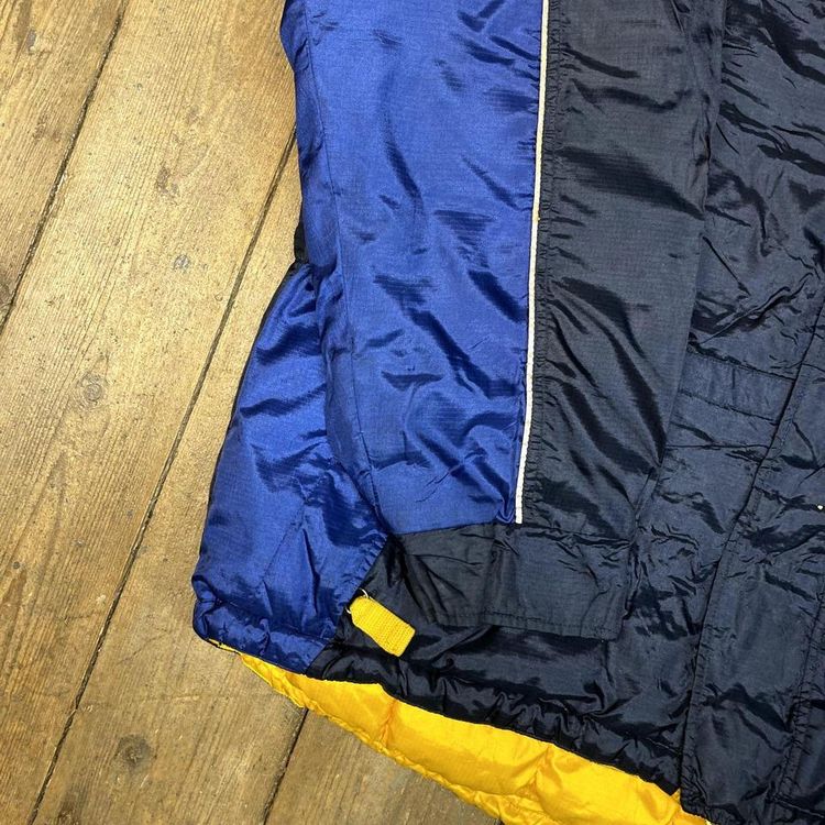 Tommy Hilfiger Puffer Coat Down Fill Vintage Sports Parka Jacket, Navy, Mens XL 4