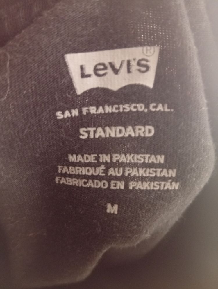 Levi'S Black T-Shirt imagen 5