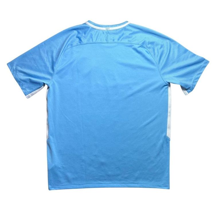 Manchester City 2017/2018 Home Football Shirt image 4